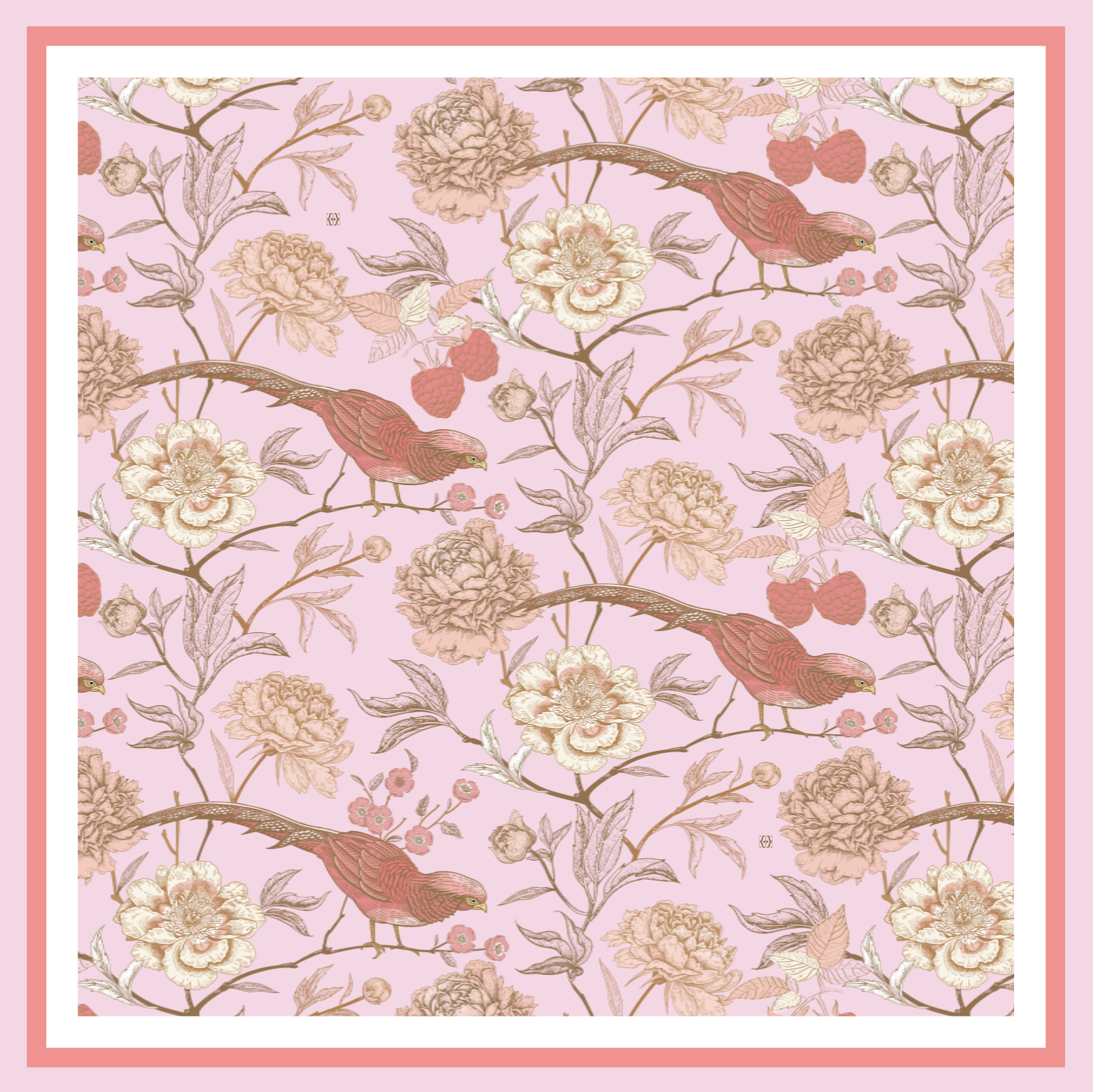 BIRD PARADISE MINI NECK TIE