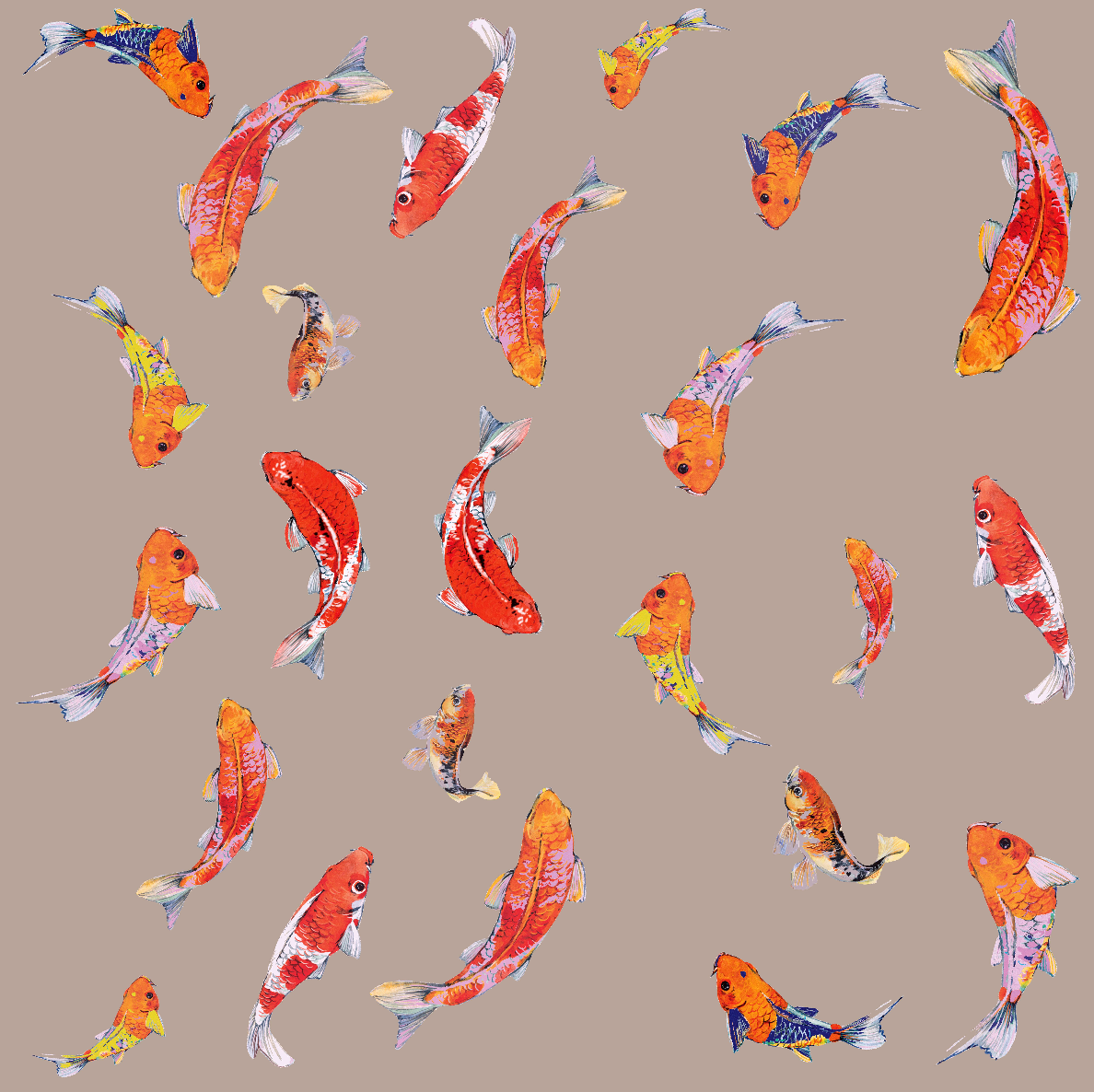 KOI MINI NECK TIE