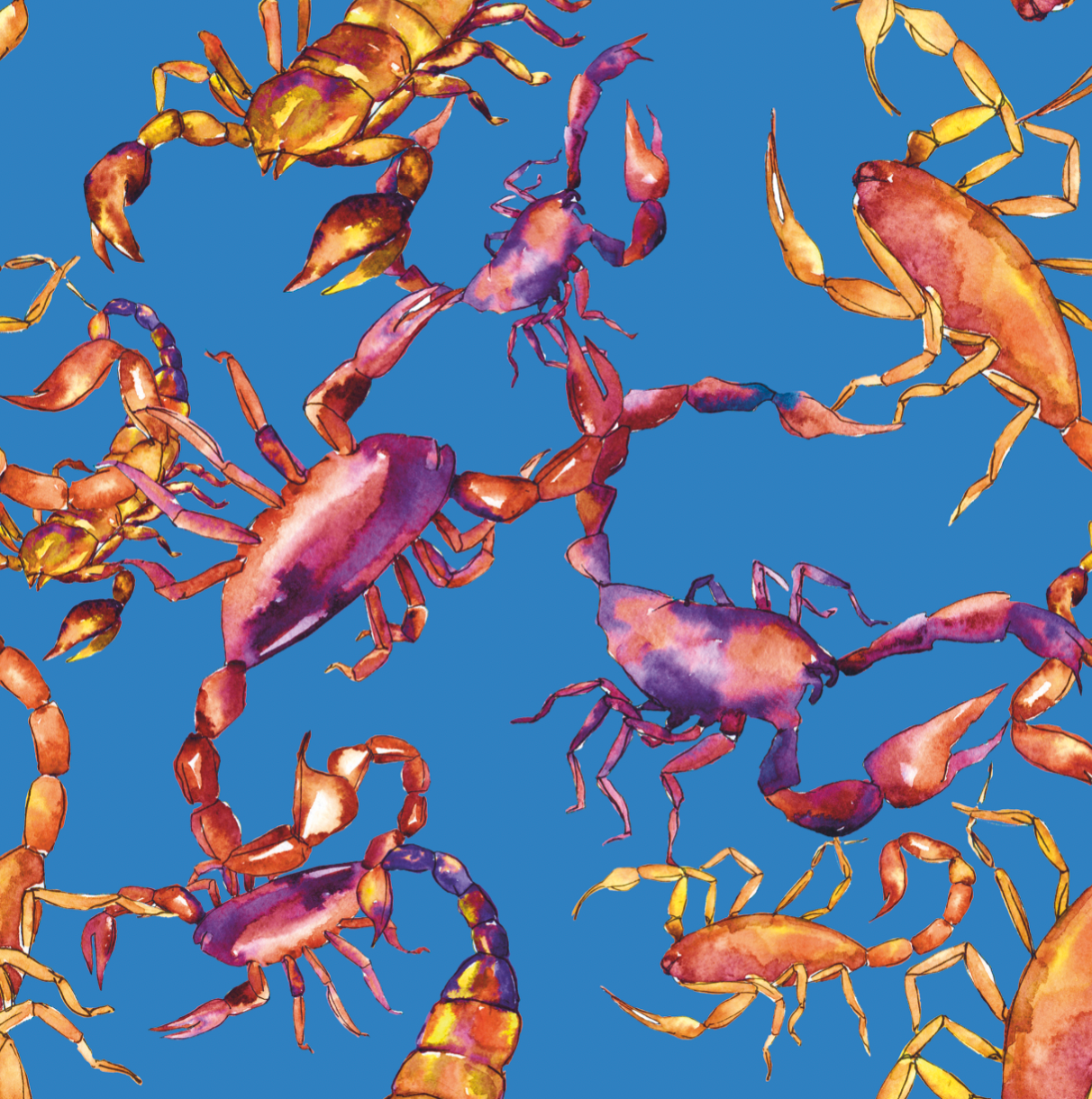 SCORPION MINI NECK TIE