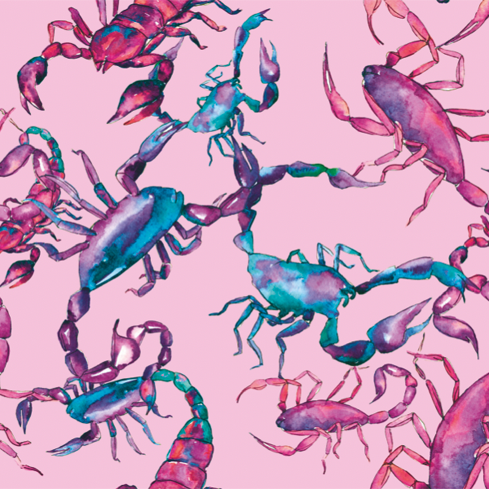 SCORPION MINI NECK TIE