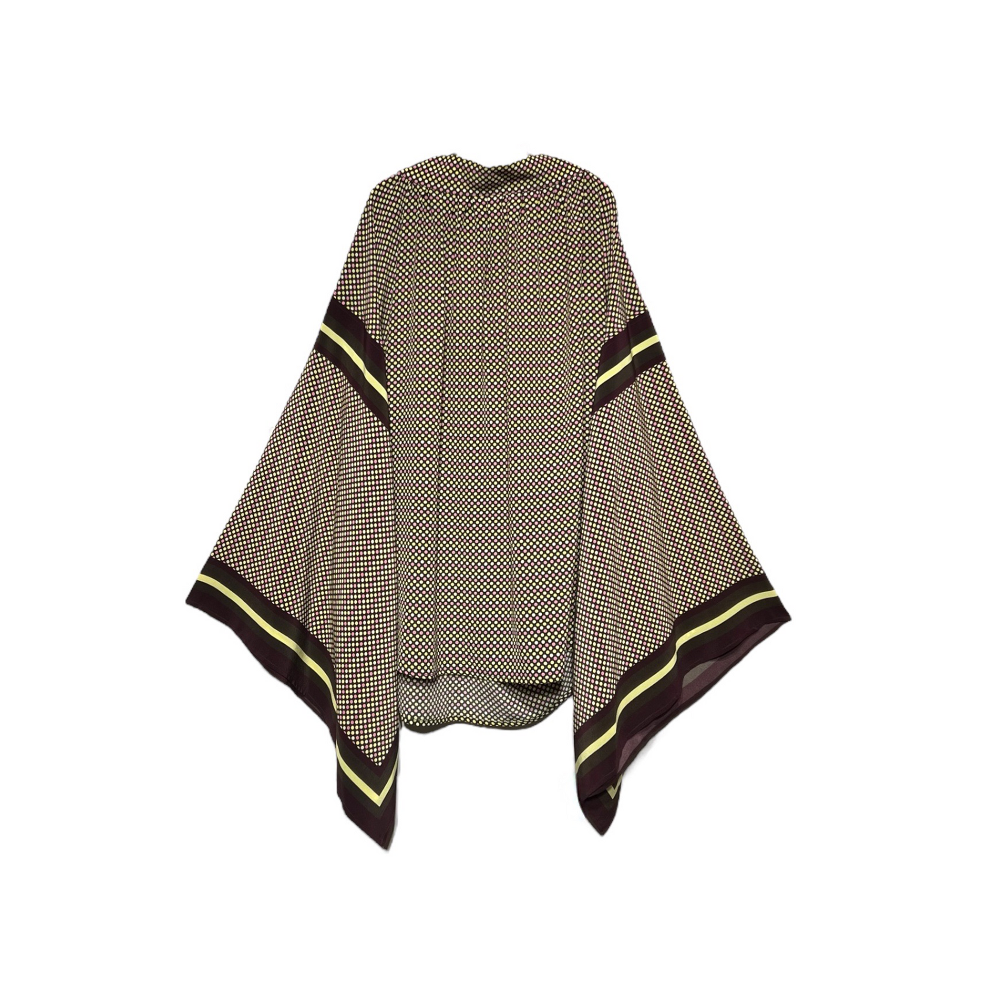 DOTS SALLY BLOUSE - brown