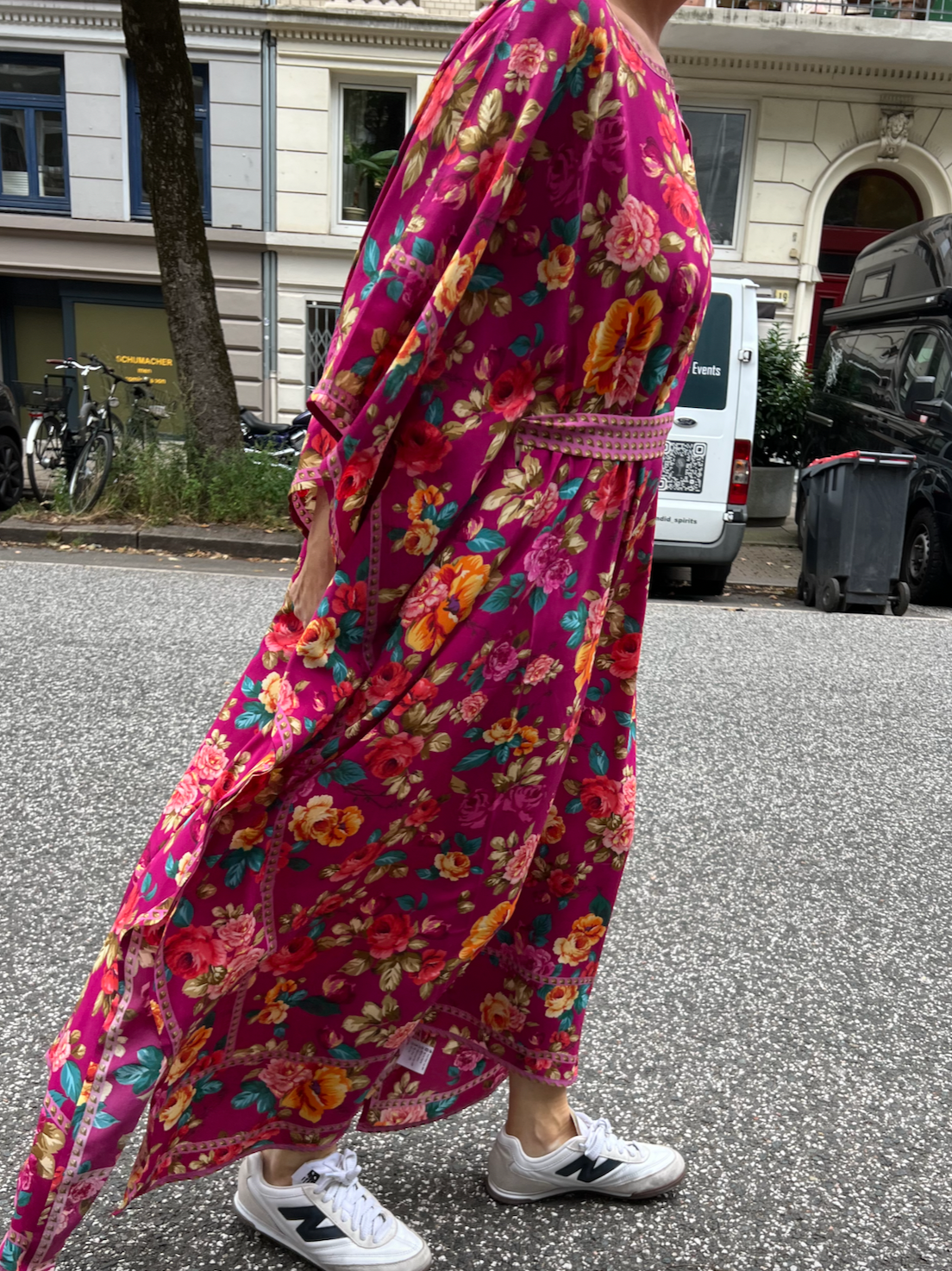 FLORIA CABA SILK TUNIC - pink