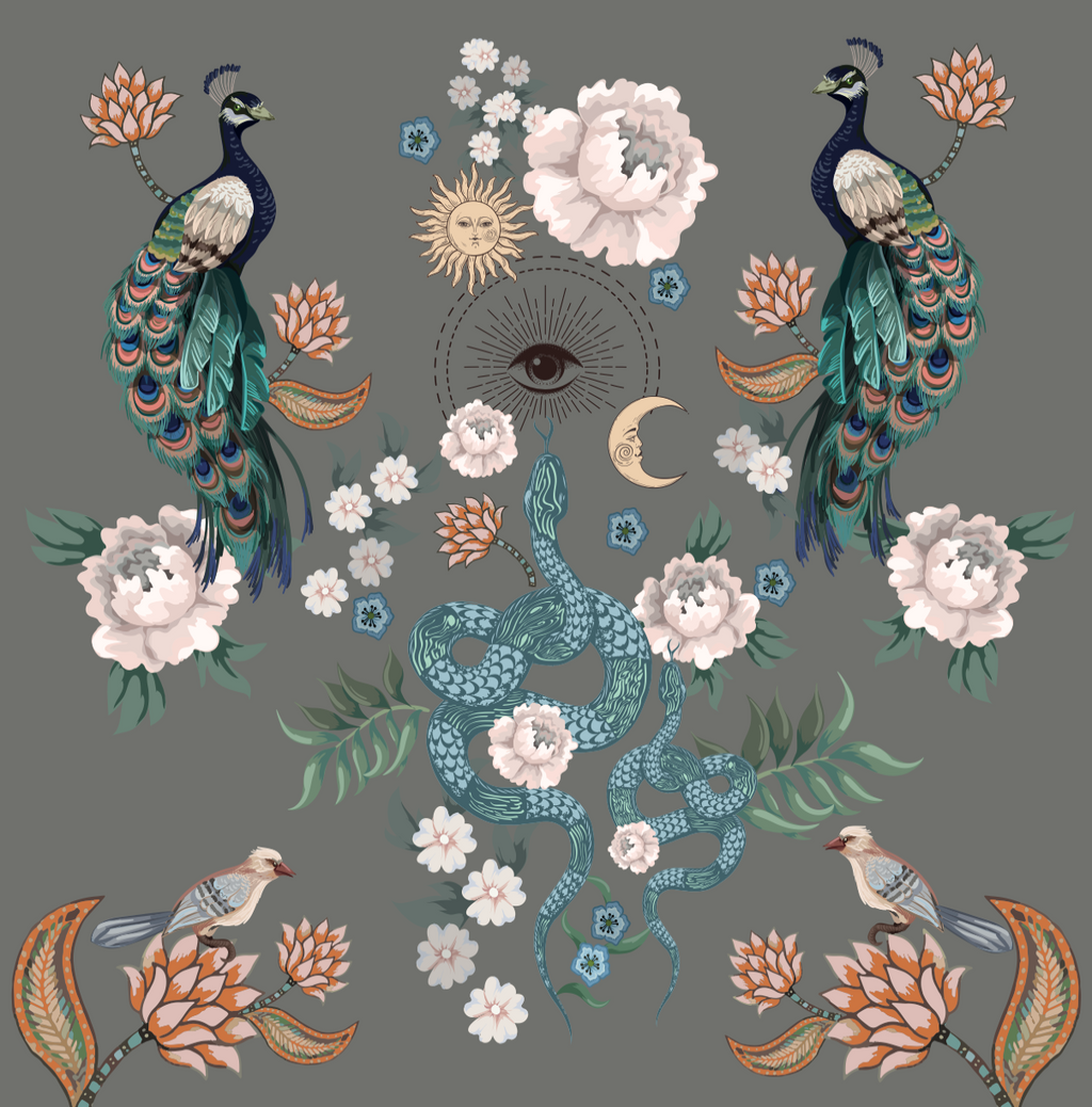 PEAFOWL PRINCESS DRESS
