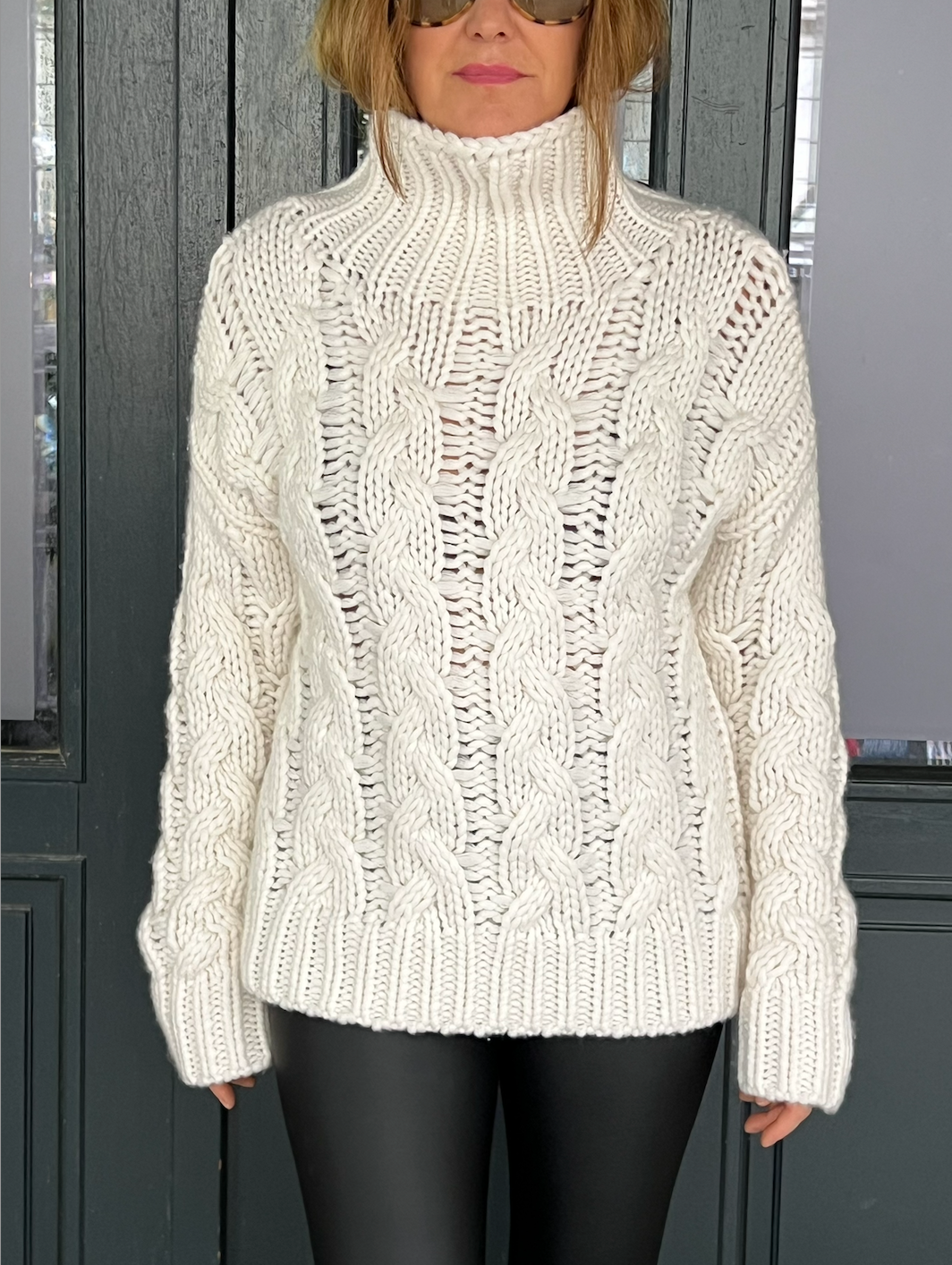 SABI SWEATER - chalk