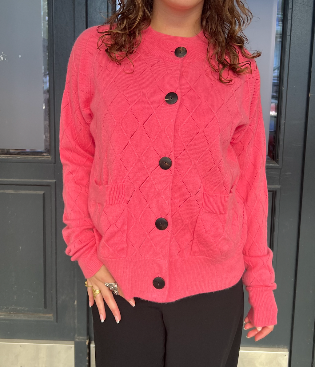 LENOR CARDIGAN - blushing