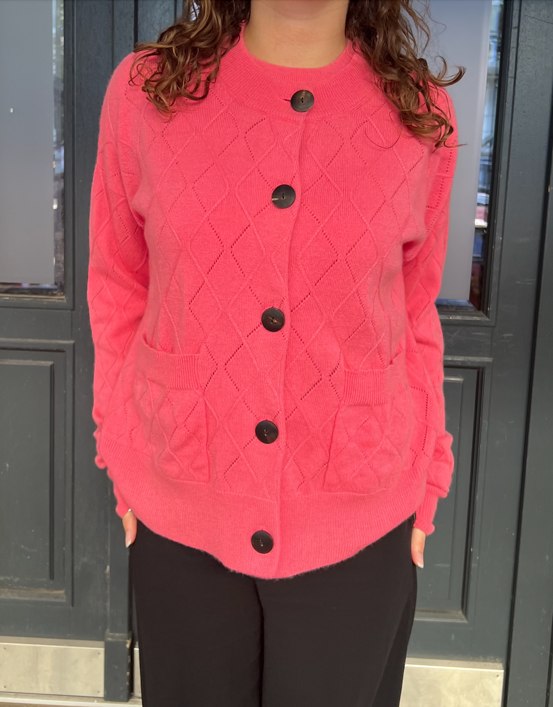 LENOR CARDIGAN - blushing