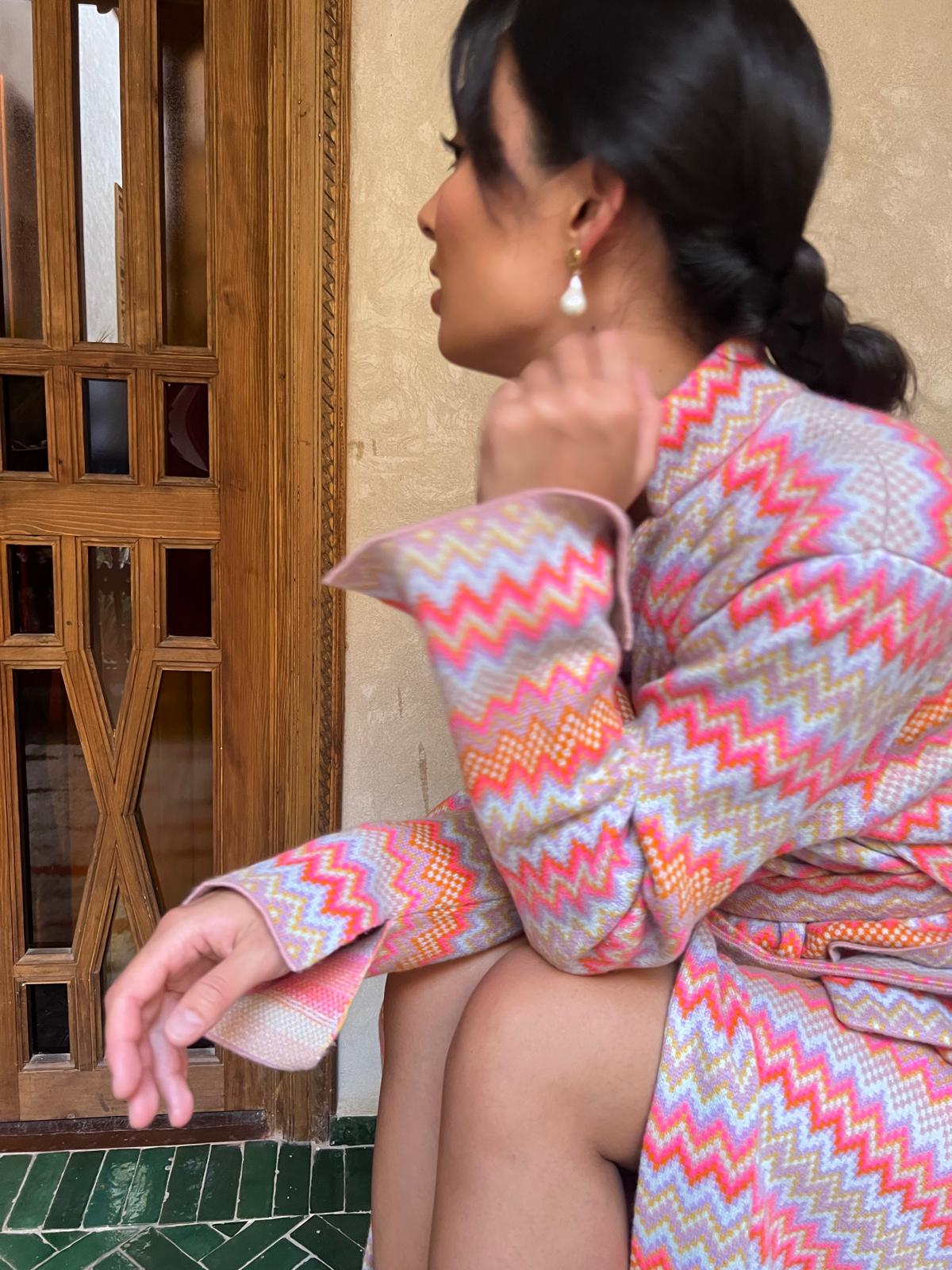 MAISON CARDIGAN - orange