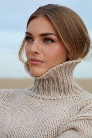 GABRIELLE SWEATER - WHEAT