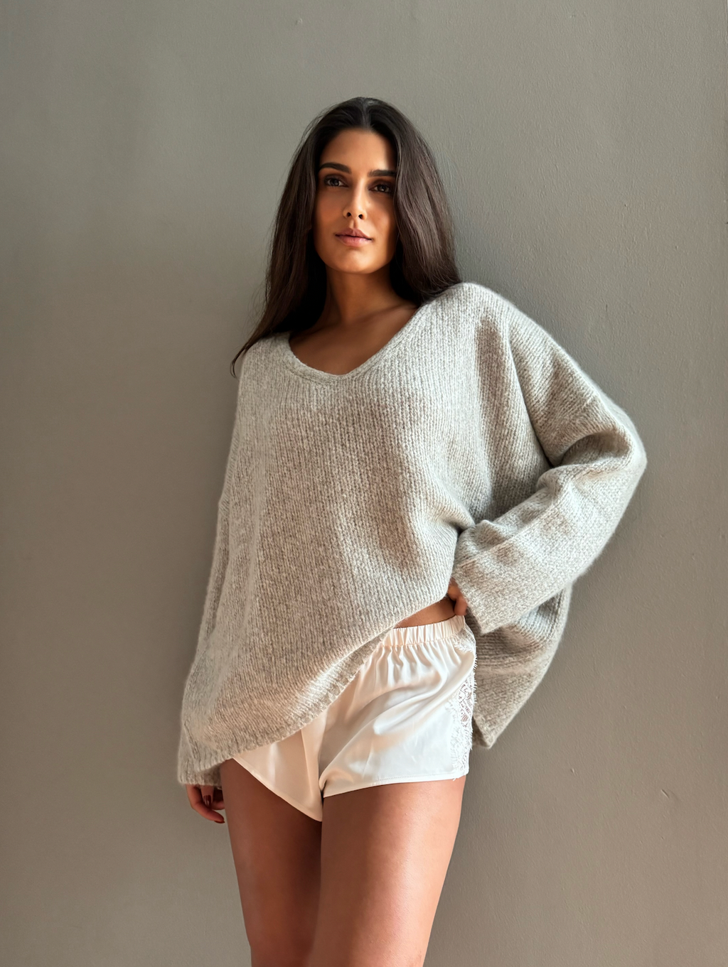NELLI SWEATER - MIST