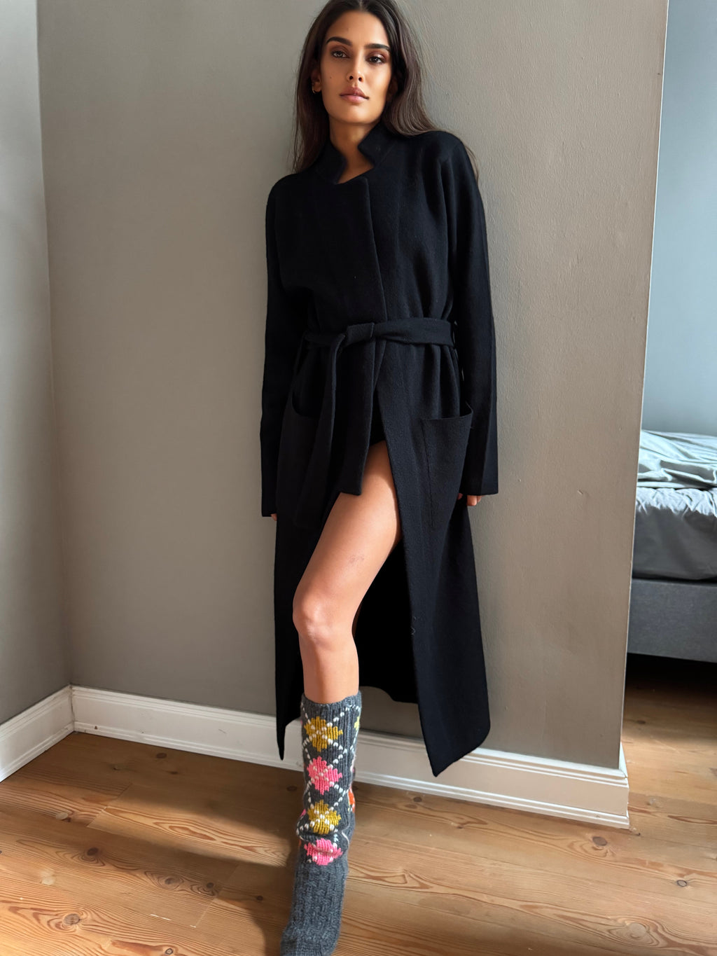 MAISON CARDIGAN - BLACK