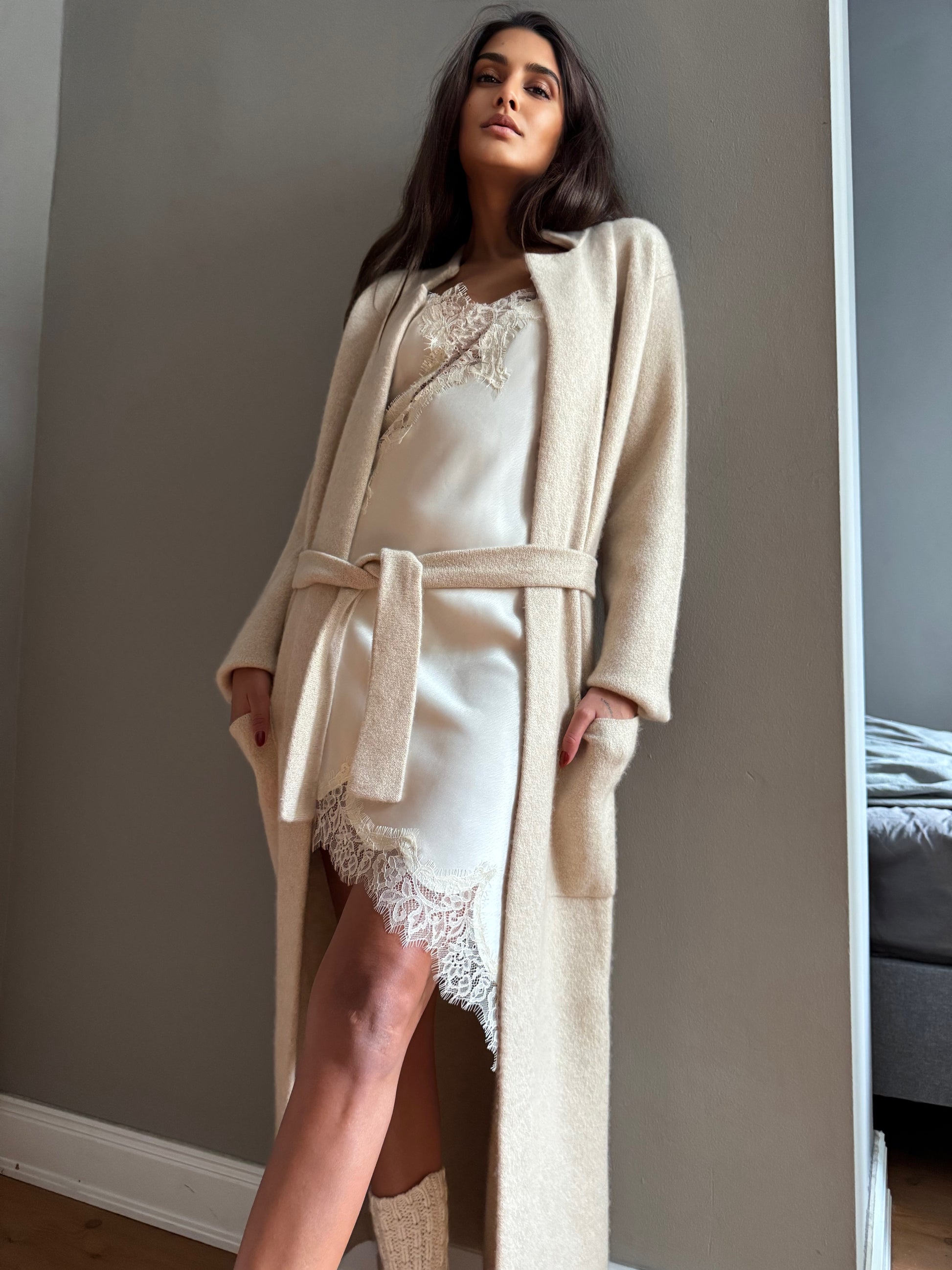 MAISON CARDIGAN - WHEAT