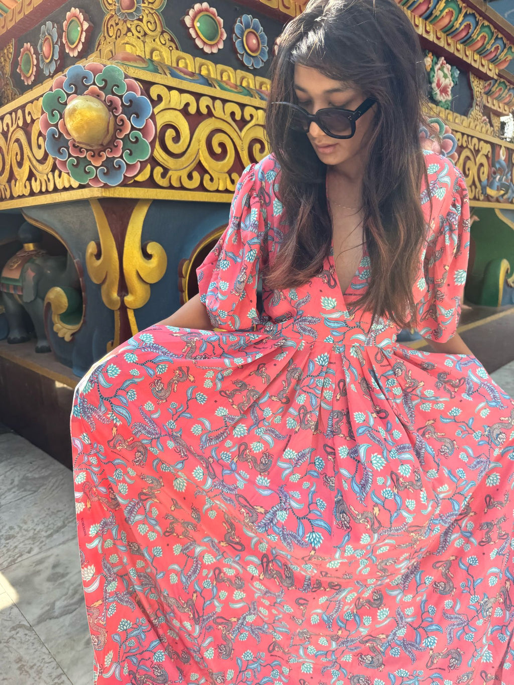 DRAGONALLY LONG DRESS