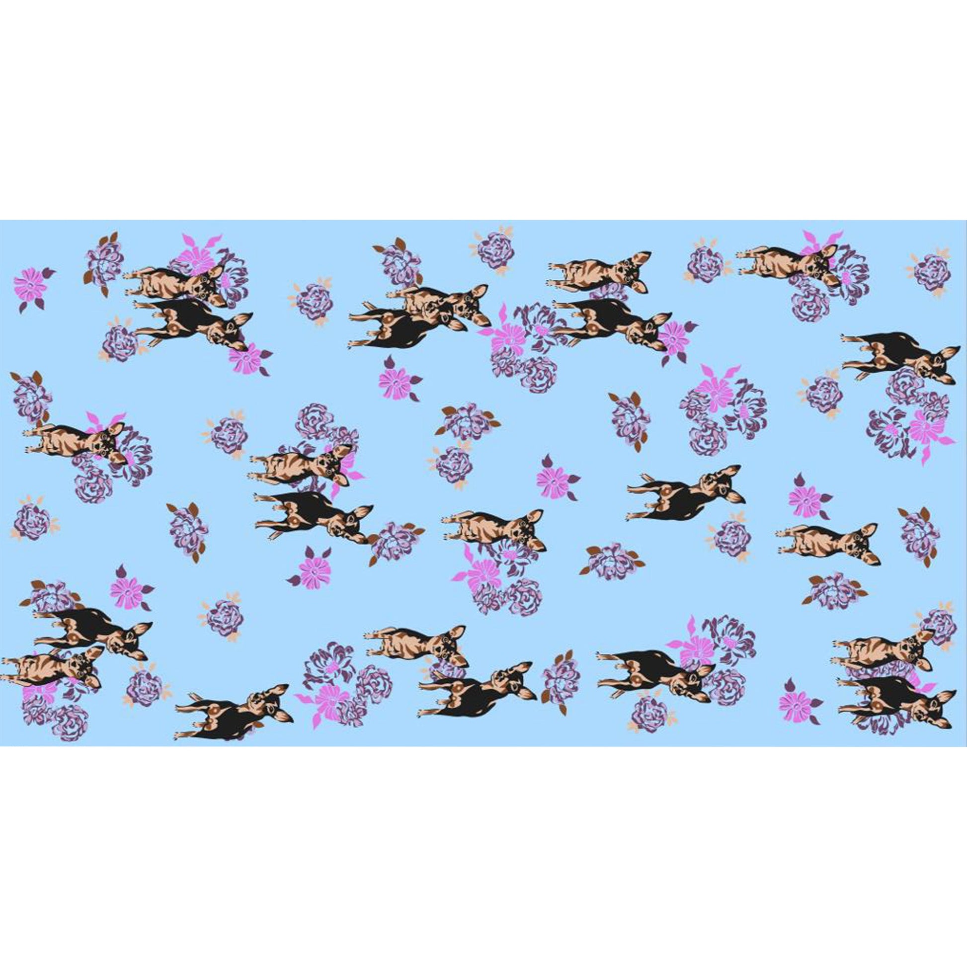DOGS CASHMERE SCARF