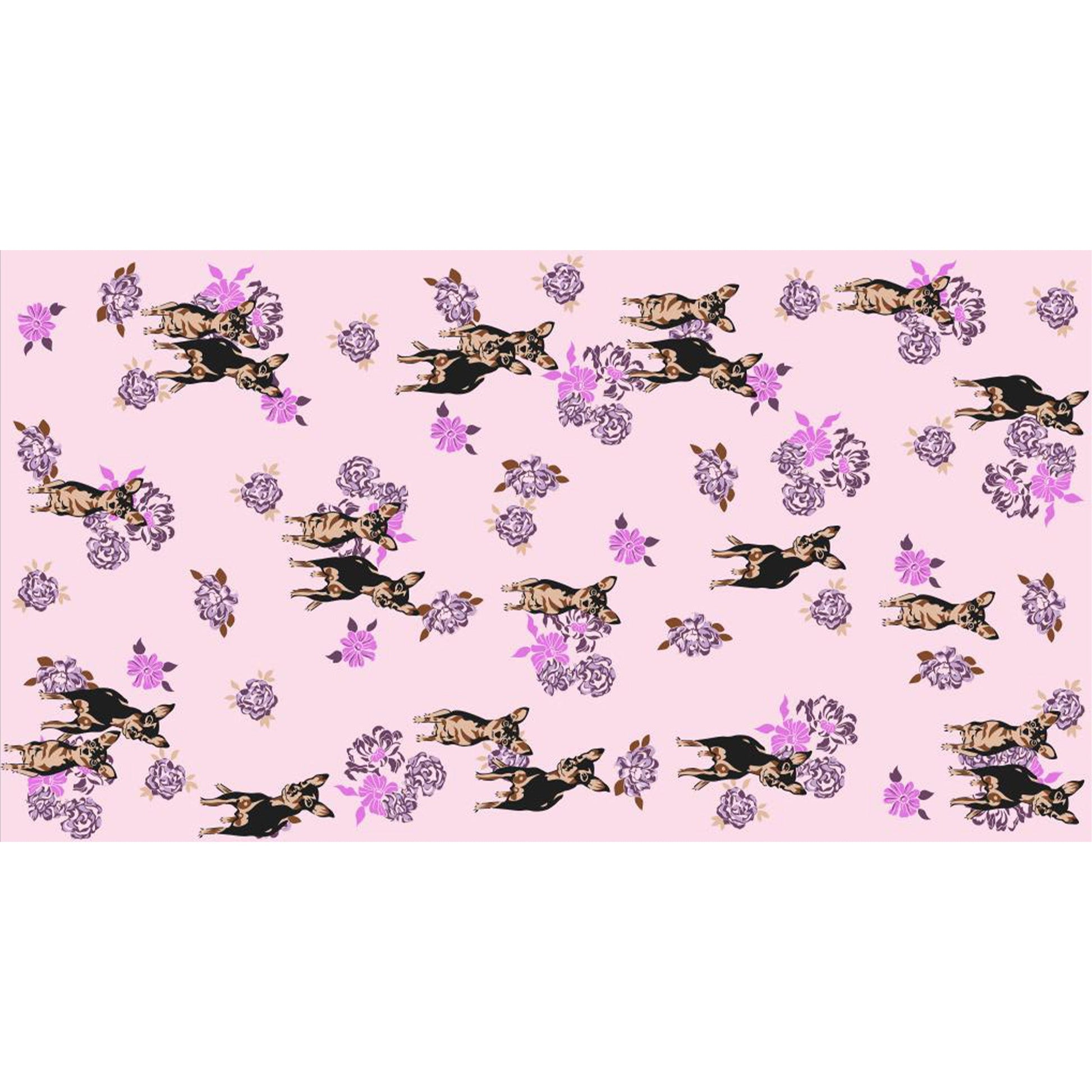 DOGS CASHMERE SCARF