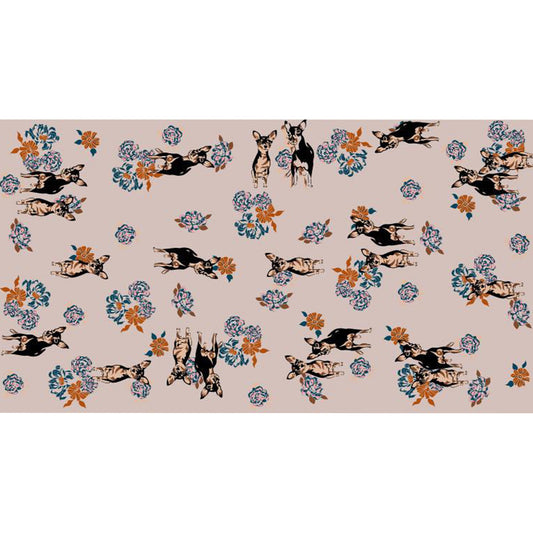 DOGS CASHMERE SCARF