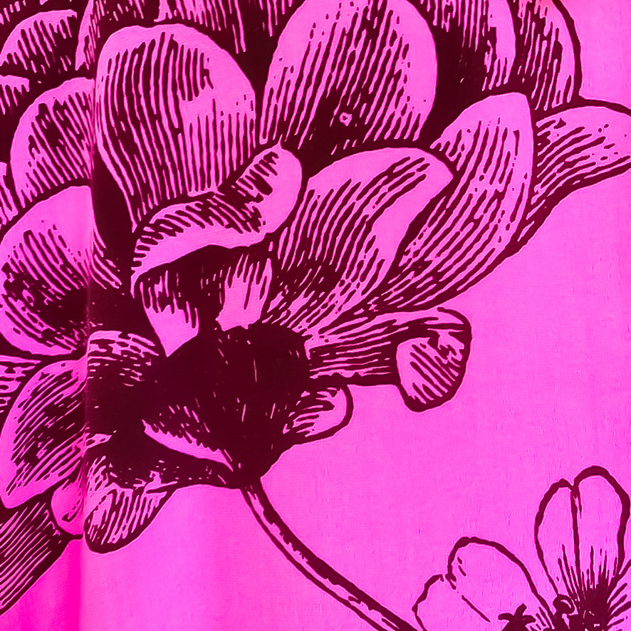 FLOWER EXPLOSION EVENING DRESS