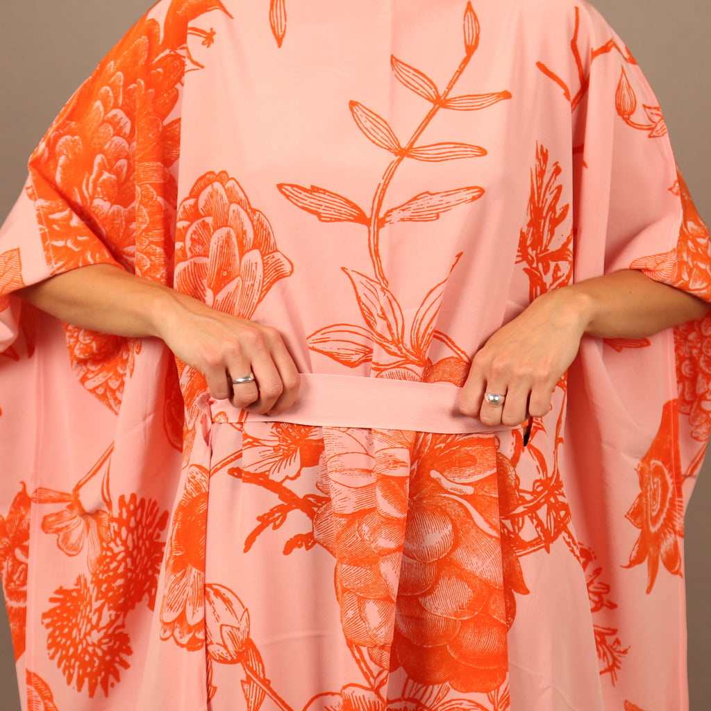 FLOWER EXPLOSION EVENING DRESS