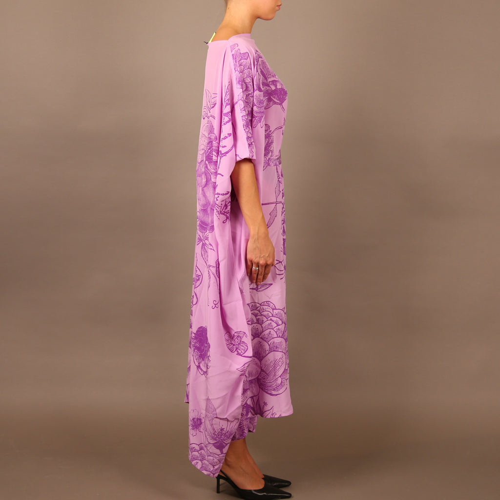 FLOWER EXPLOSION EVENING DRESS