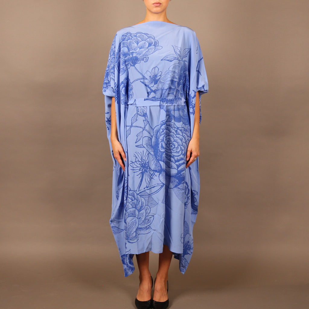 FLOWER EXPLOSION EVENING DRESS