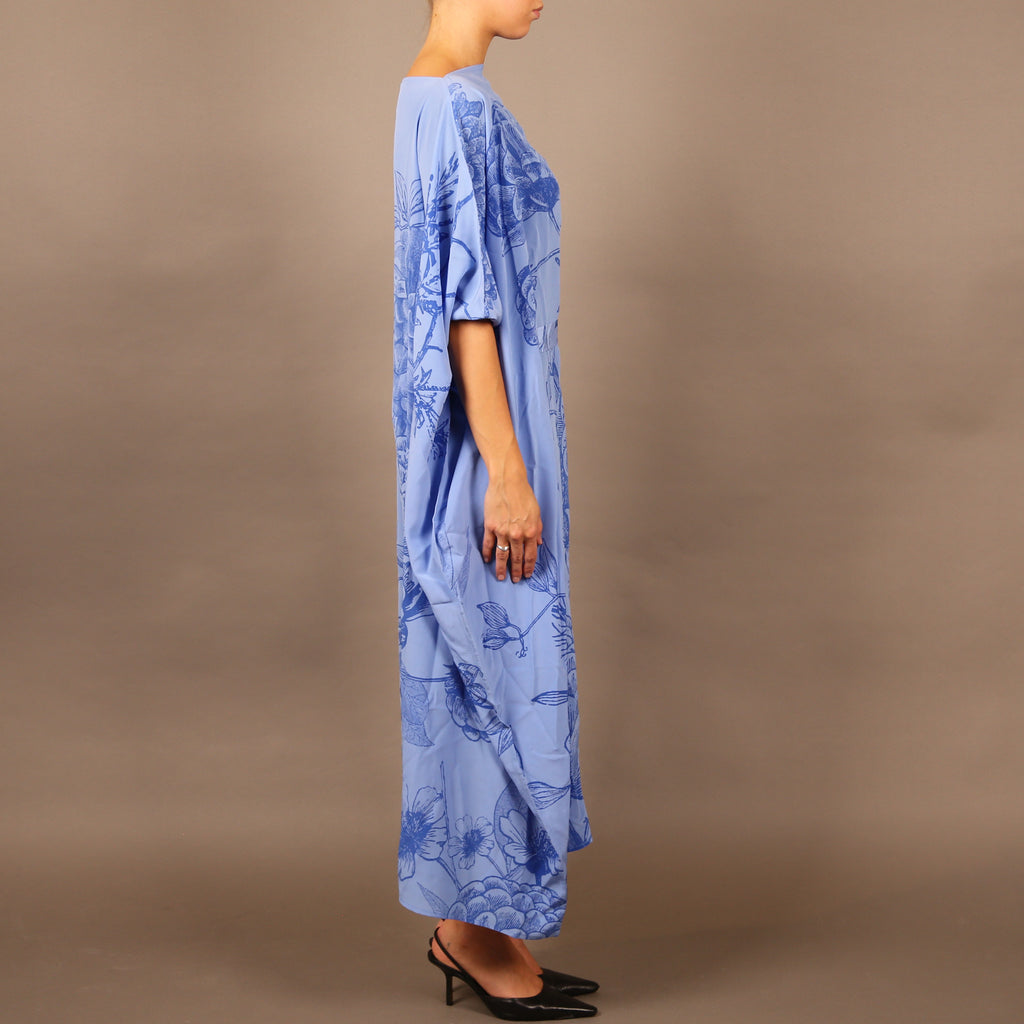 FLOWER EXPLOSION EVENING DRESS
