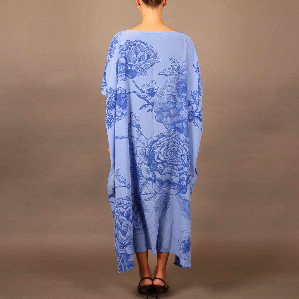 FLOWER EXPLOSION EVENING DRESS