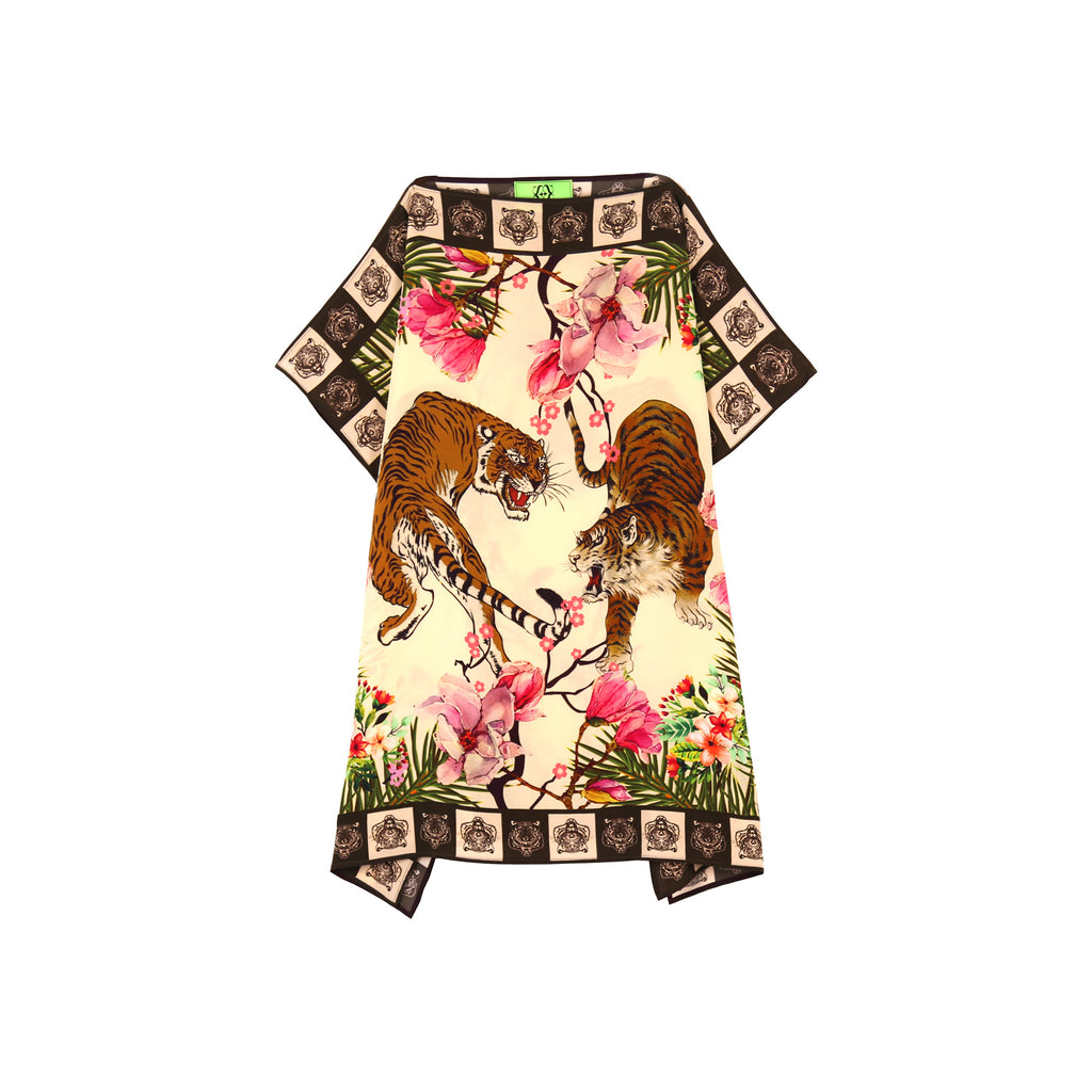 ROARING TIGER SHORT DRESS