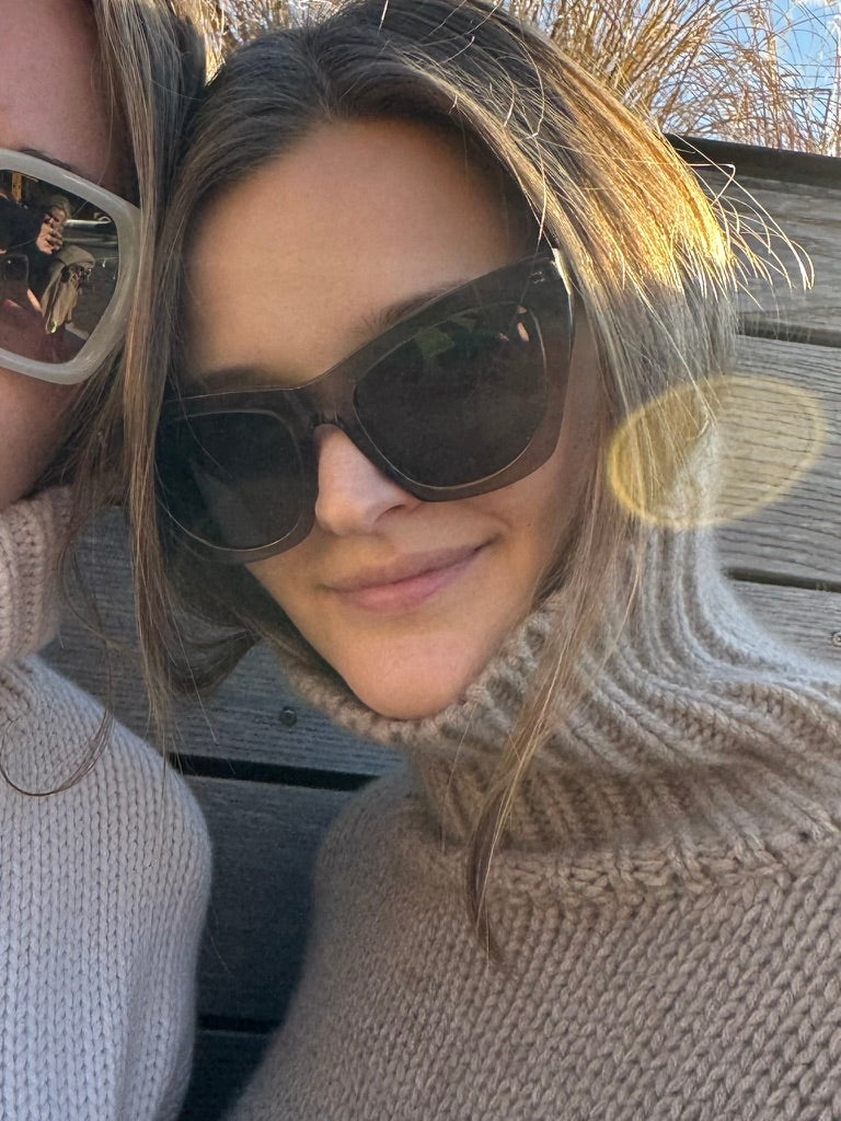 GABRIELLE SWEATER - ECO GRAVEL