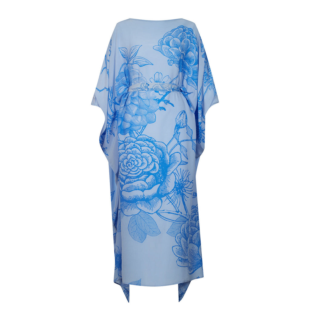 FLOWER EXPLOSION EVENING DRESS