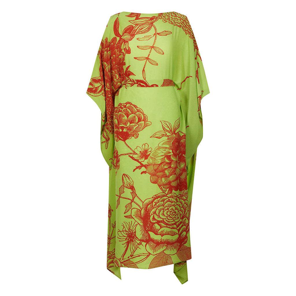 FLOWER EXPLOSION EVENING DRESS