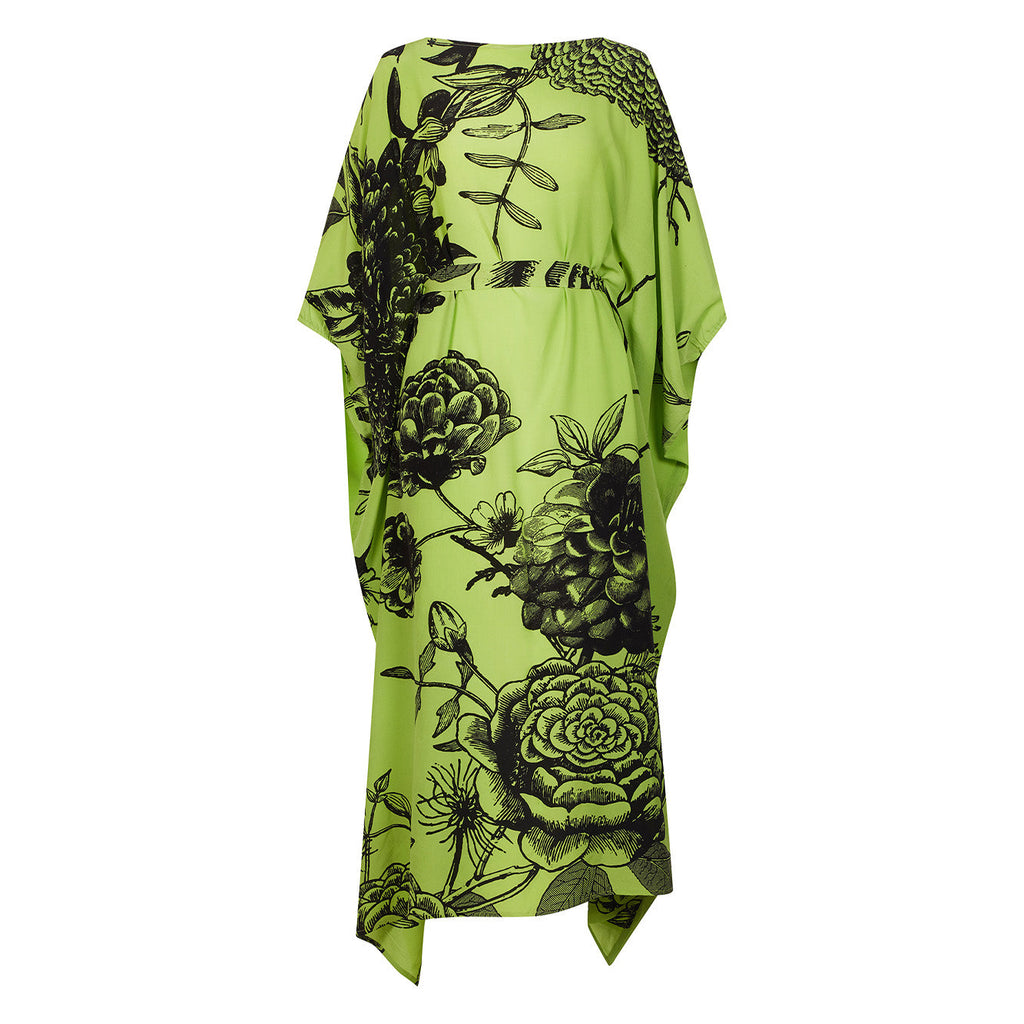 FLOWER EXPLOSION EVENING DRESS