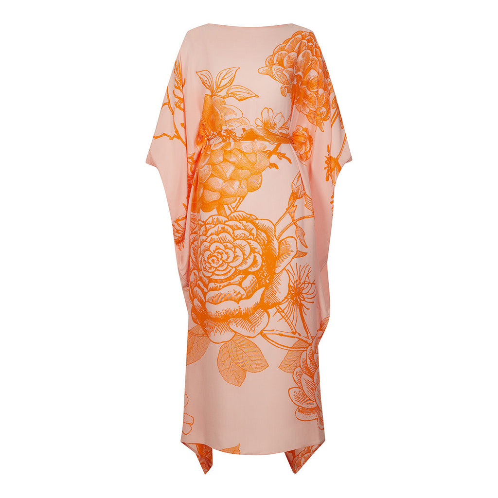 FLOWER EXPLOSION EVENING DRESS