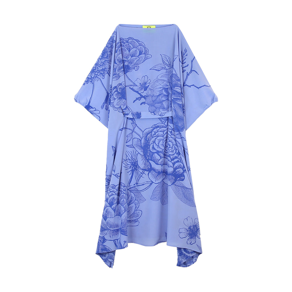 FLOWER EXPLOSION EVENING DRESS