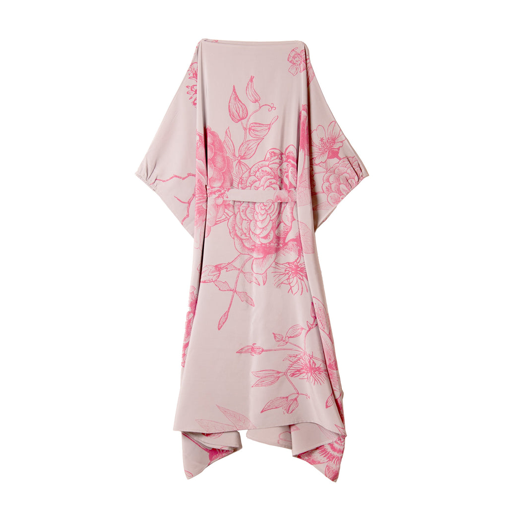 FLOWER EXPLOSION EVENING DRESS