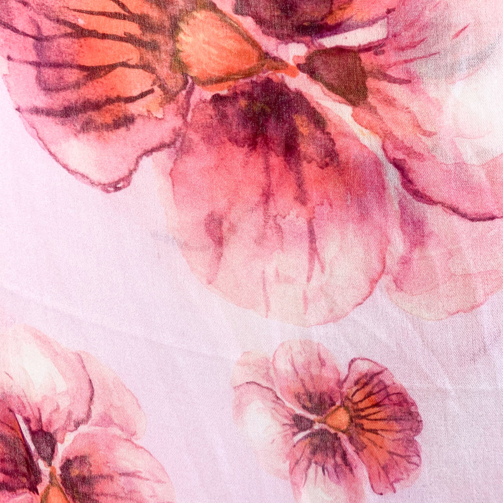 PANSY CASHMERE SCARF