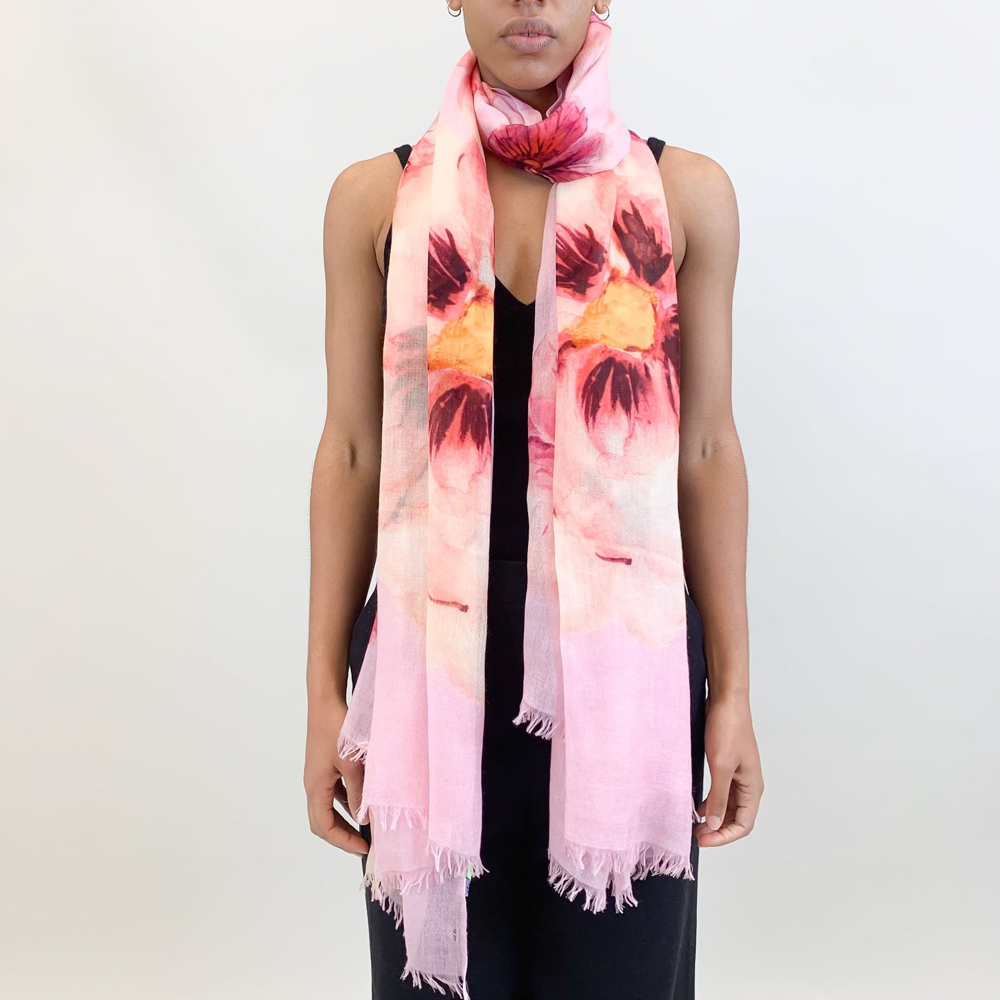 PANSY CASHMERE SCARF