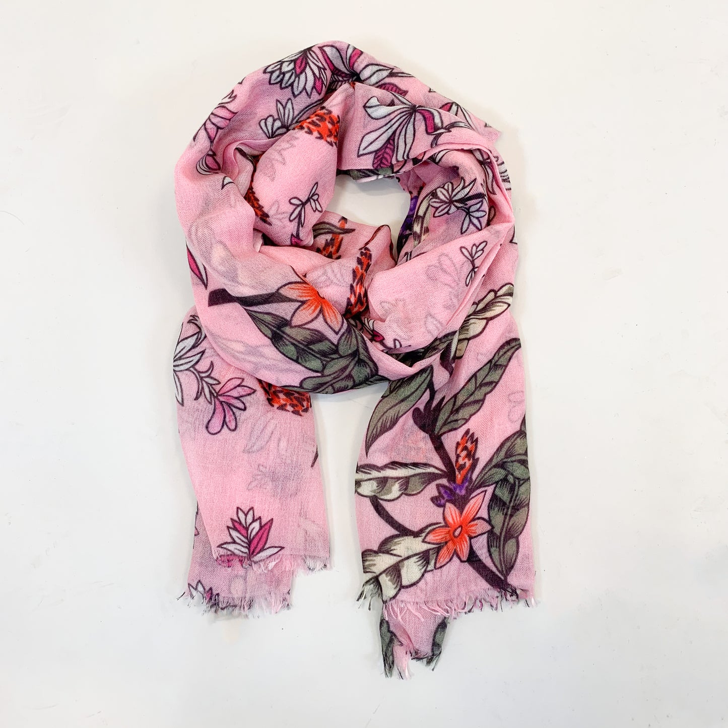 MORNING GLORY CASHMERE SCARF