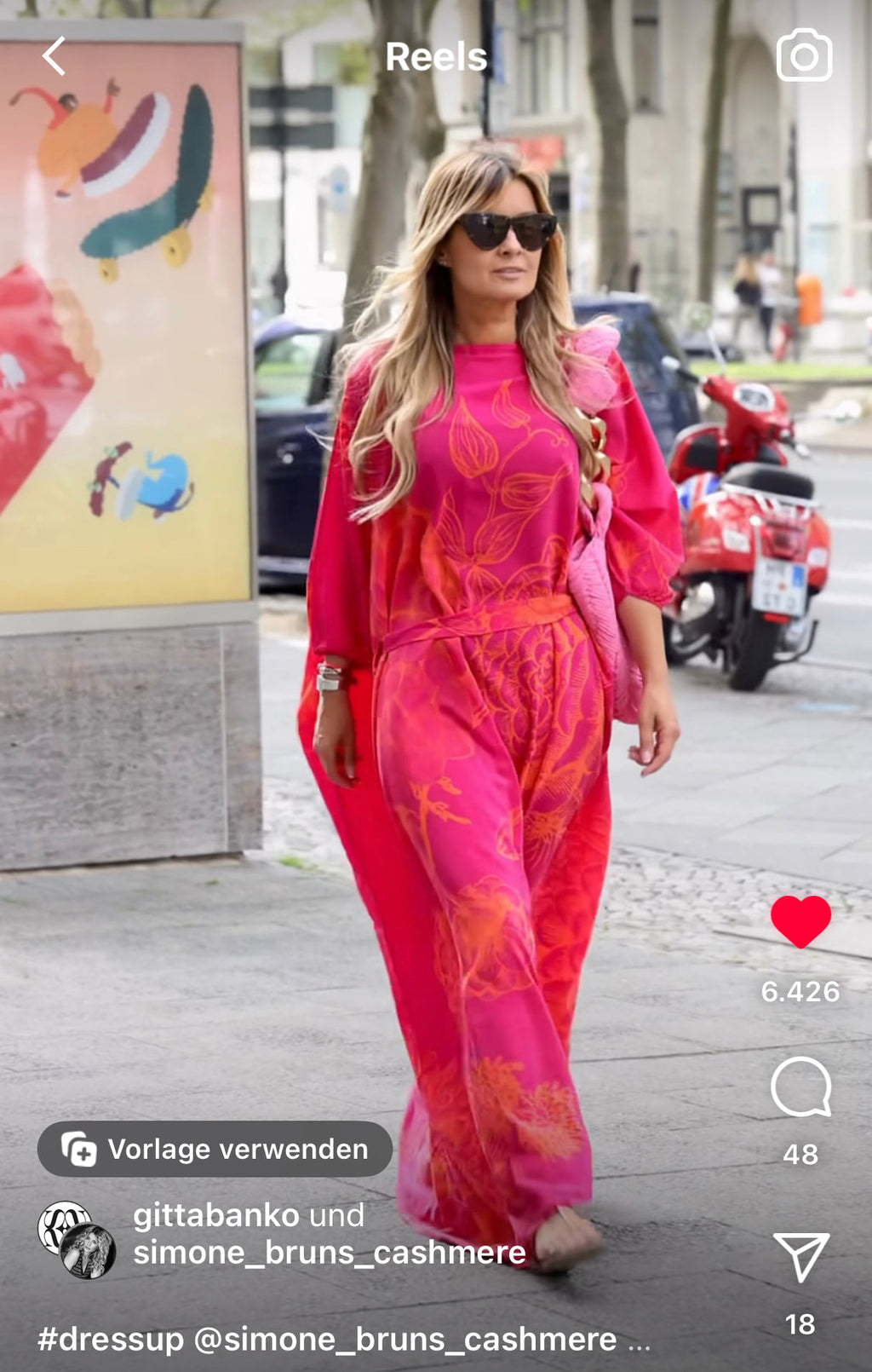 FLOWER EXPLOSION EVENING DRESS
