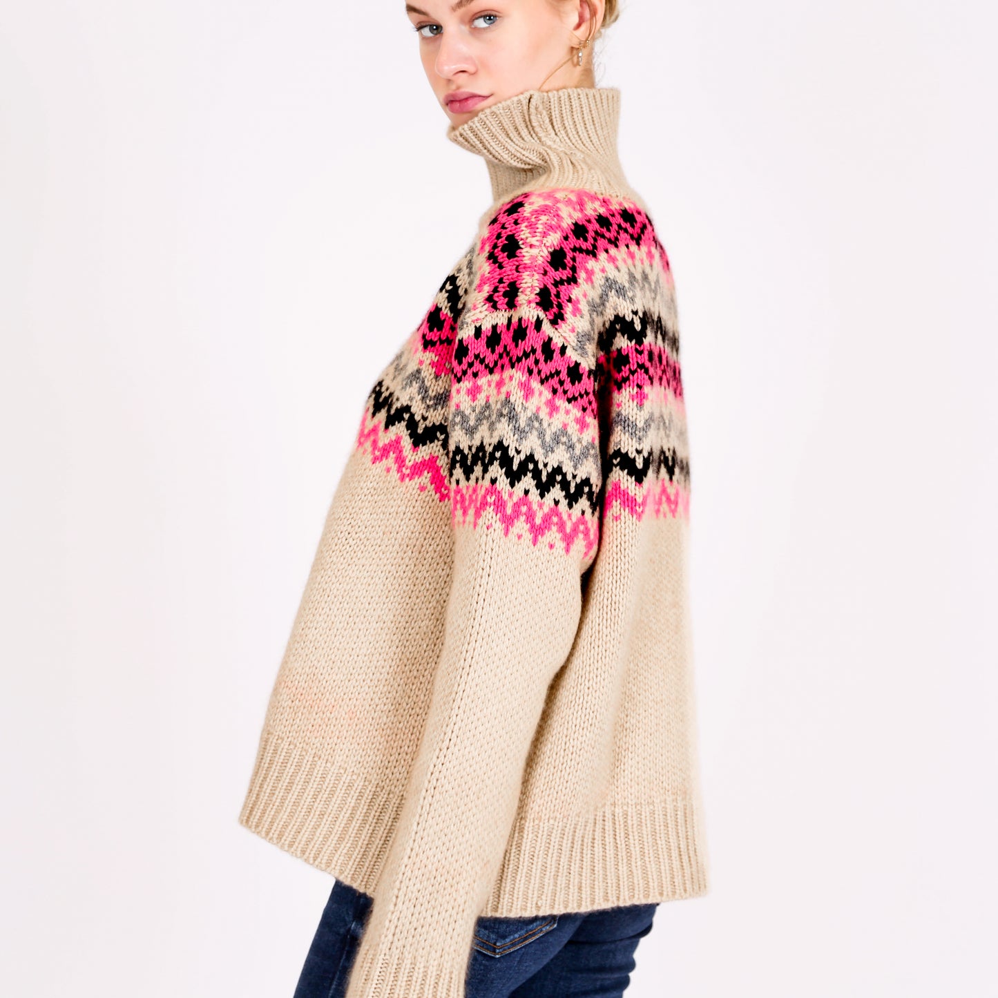 GABRIELLE SKI SWEATER OS
