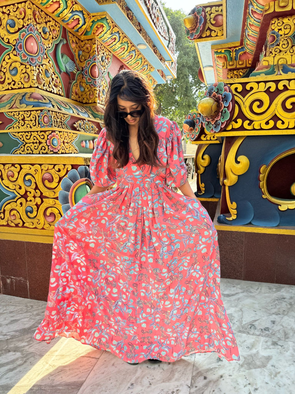 DRAGONALLY LONG DRESS
