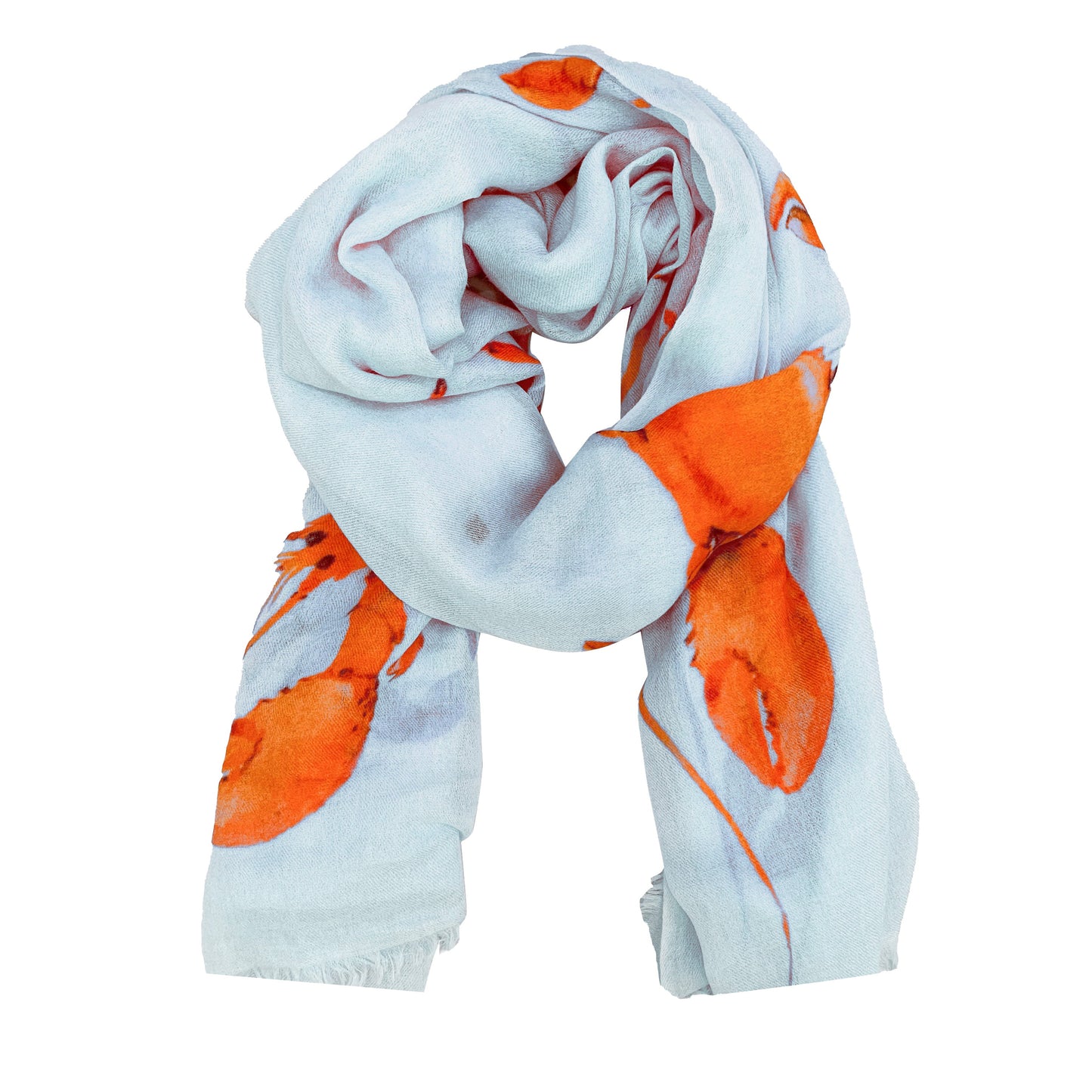 CRAB & LOBSTER CASHMERE SCARF