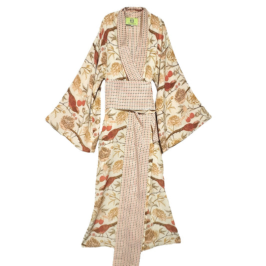 BIRD PARADISE KAMI KIMONO - DOUBLE SIDE