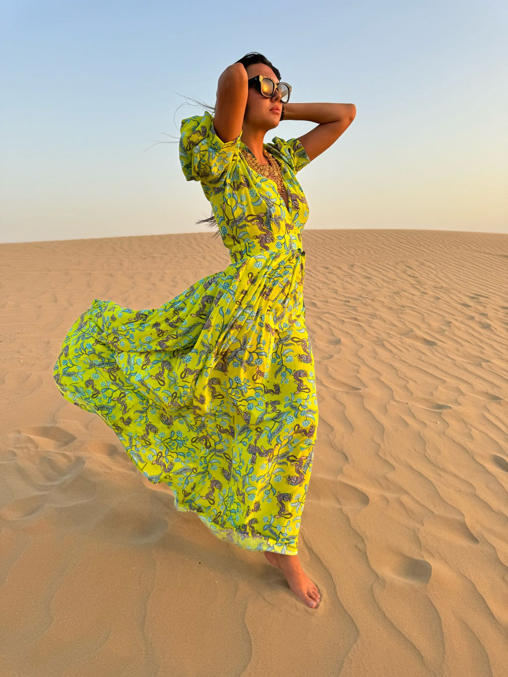 DRAGONALLY LONG DRESS