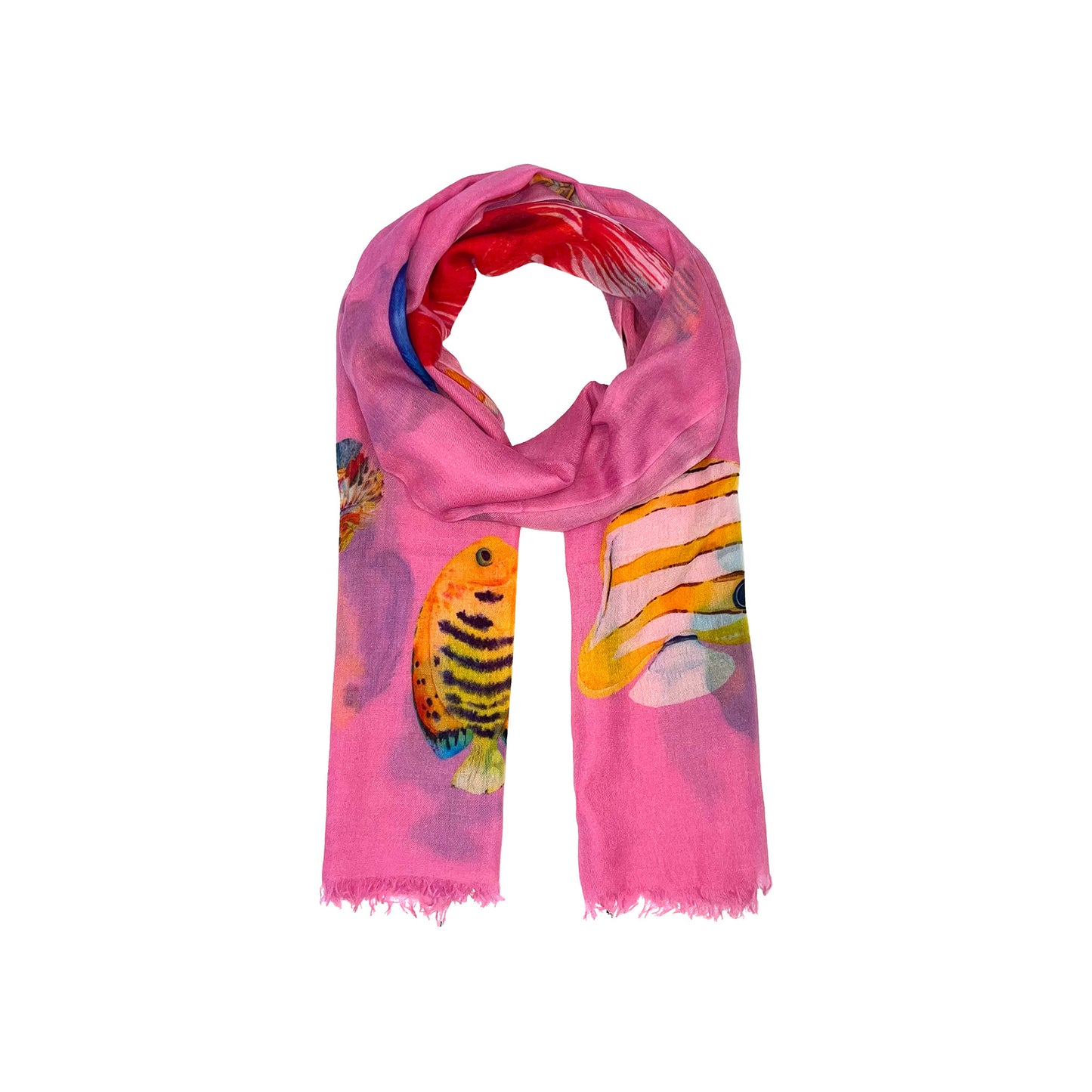 FISH TALE CASHMERE SCARF