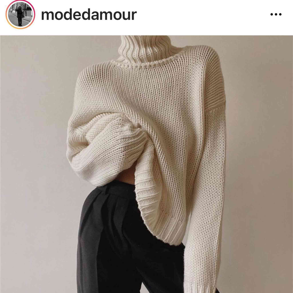 GABRIELLE SWEATER OS