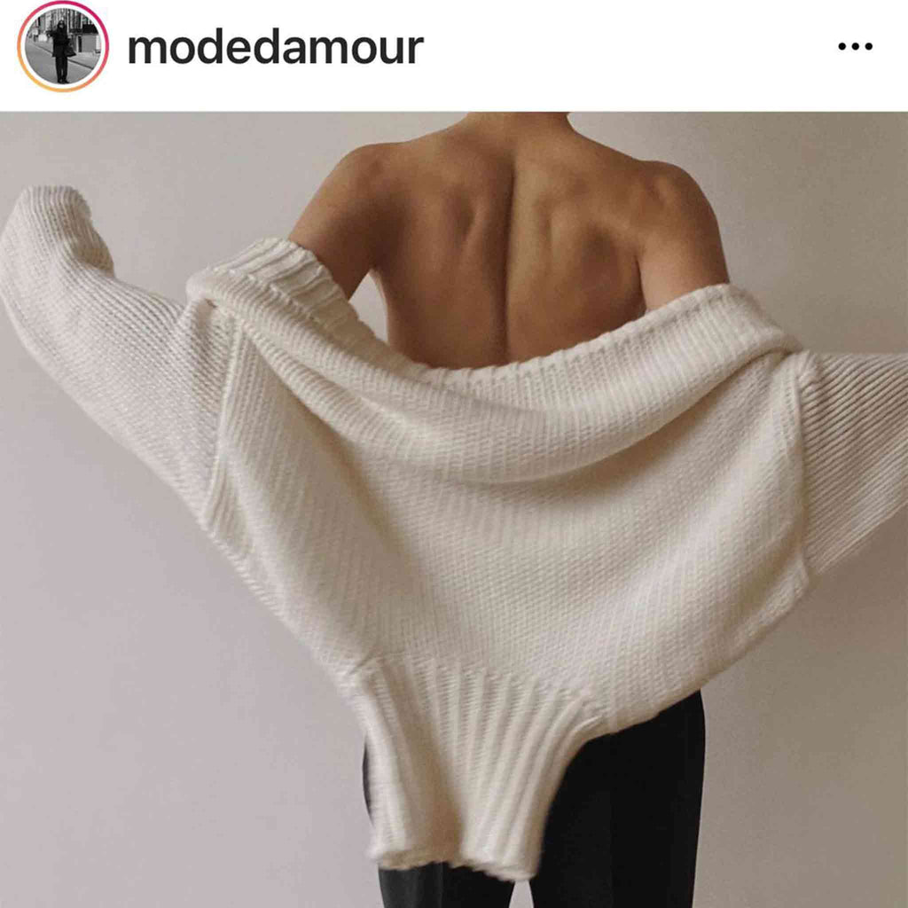GABRIELLE SWEATER OS