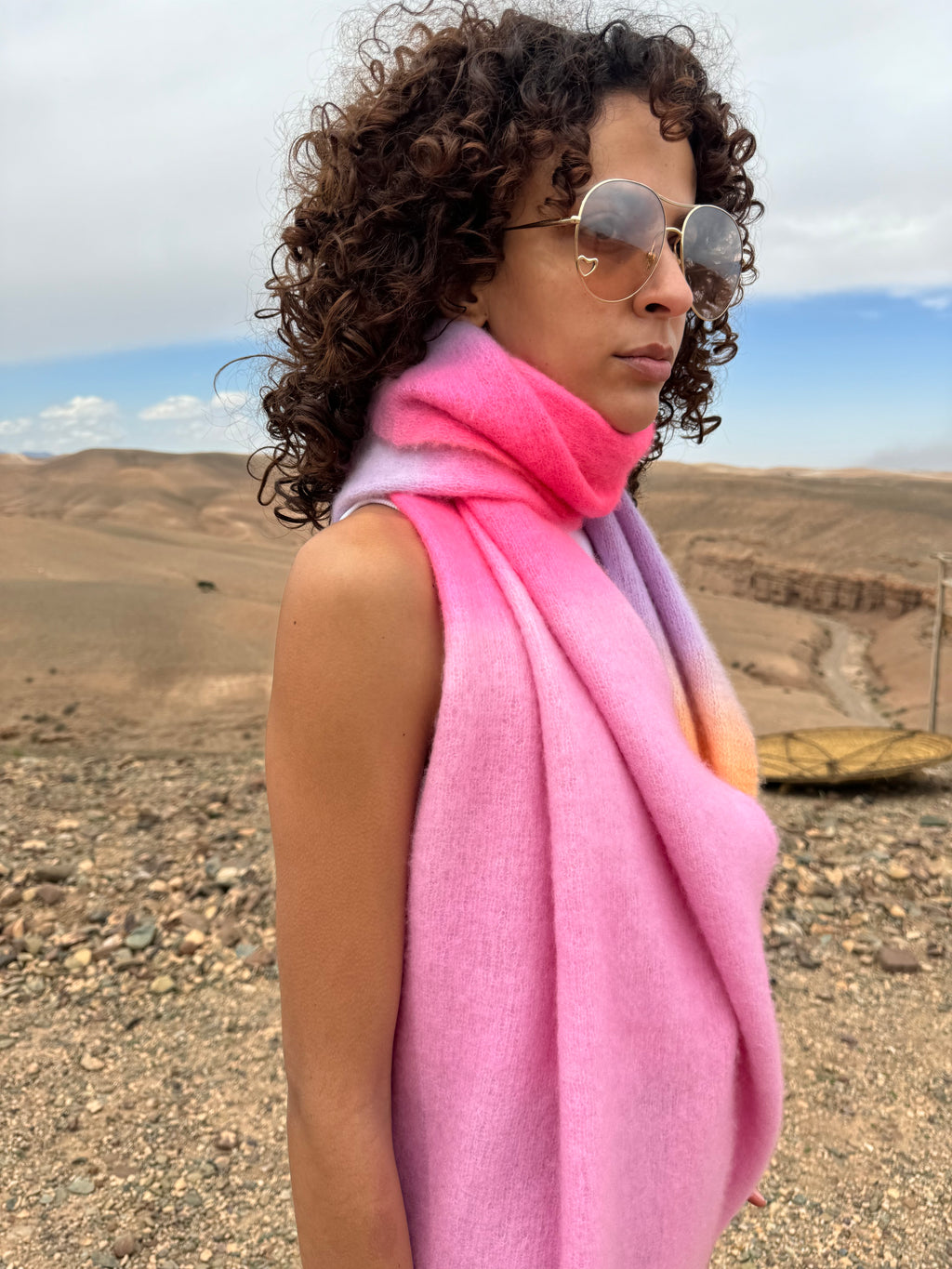 TILDA SPRAYED SCARF