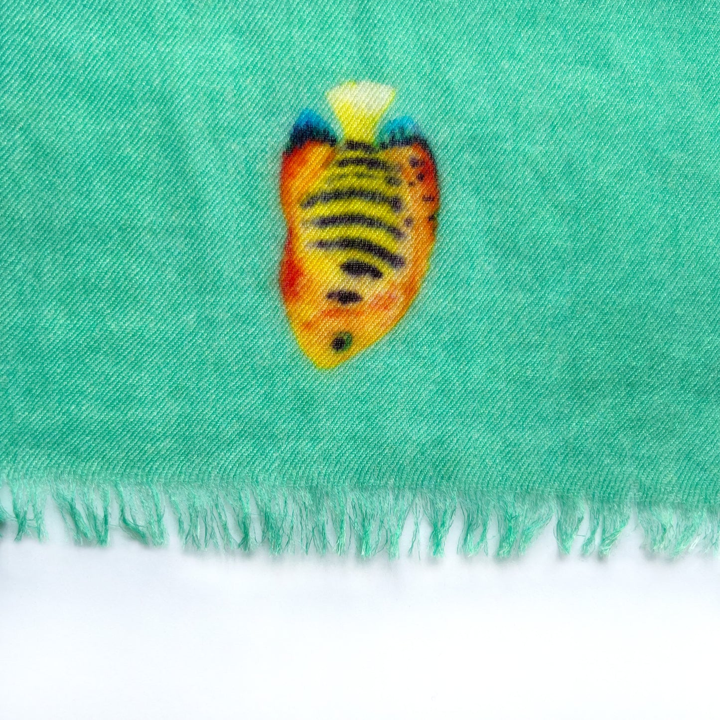 FISH TALE CASHMERE SCARF