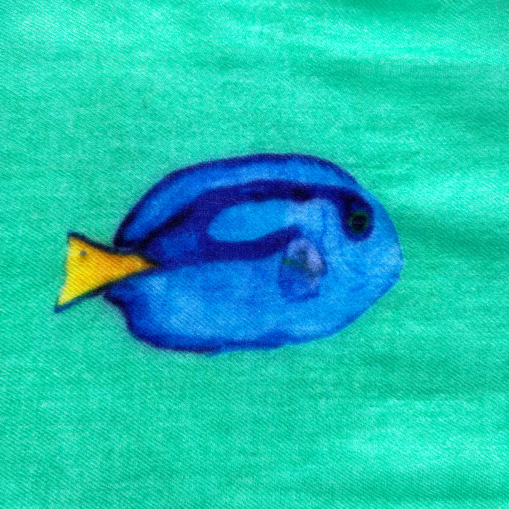 FISHTALE CASHMERE SCARF
