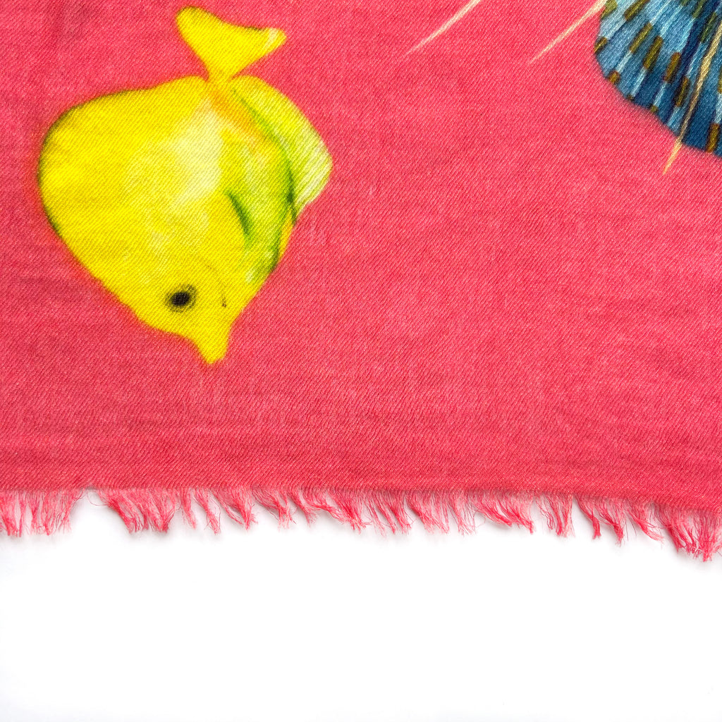 FISHTALE CASHMERE SCARF