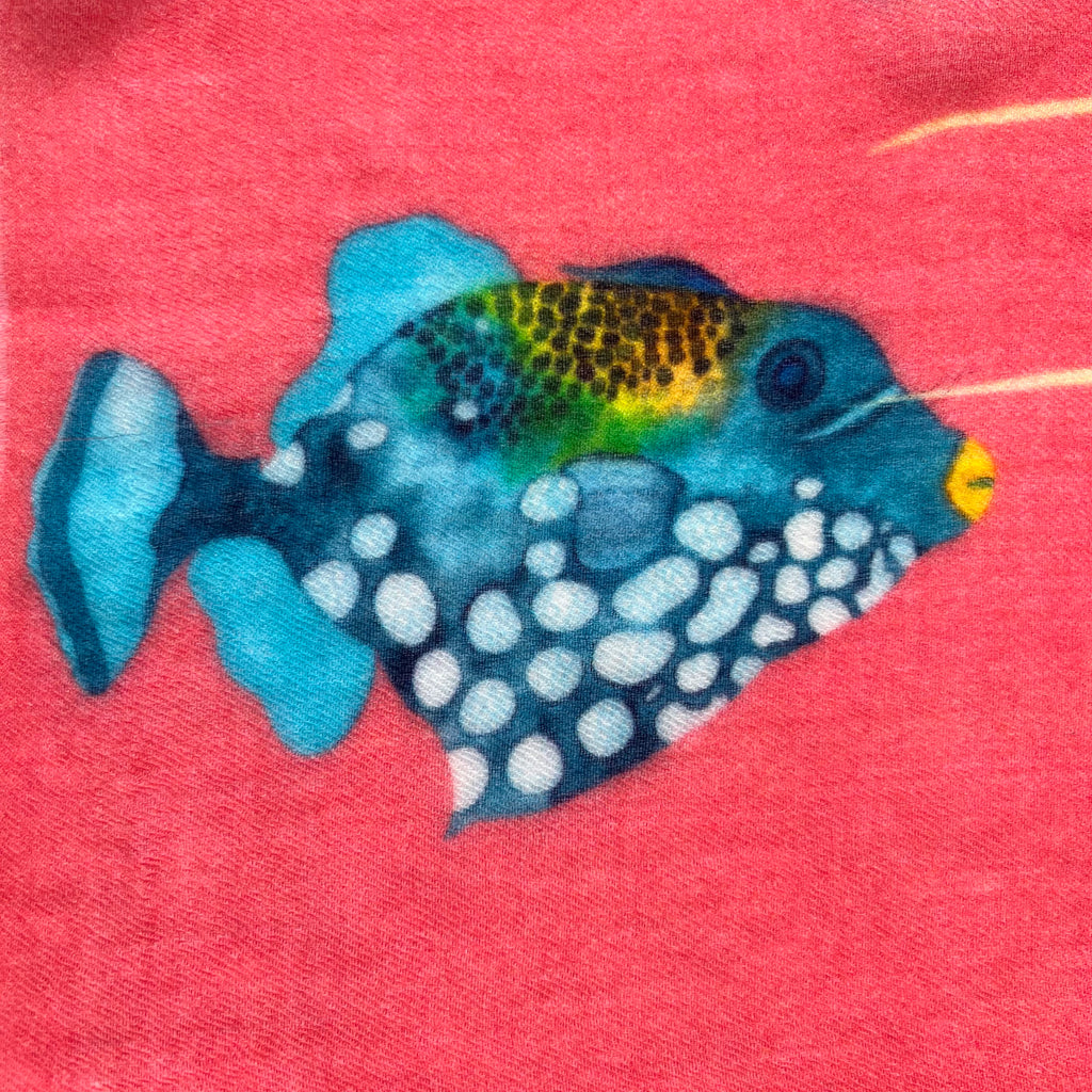 FISHTALE CASHMERE SCARF